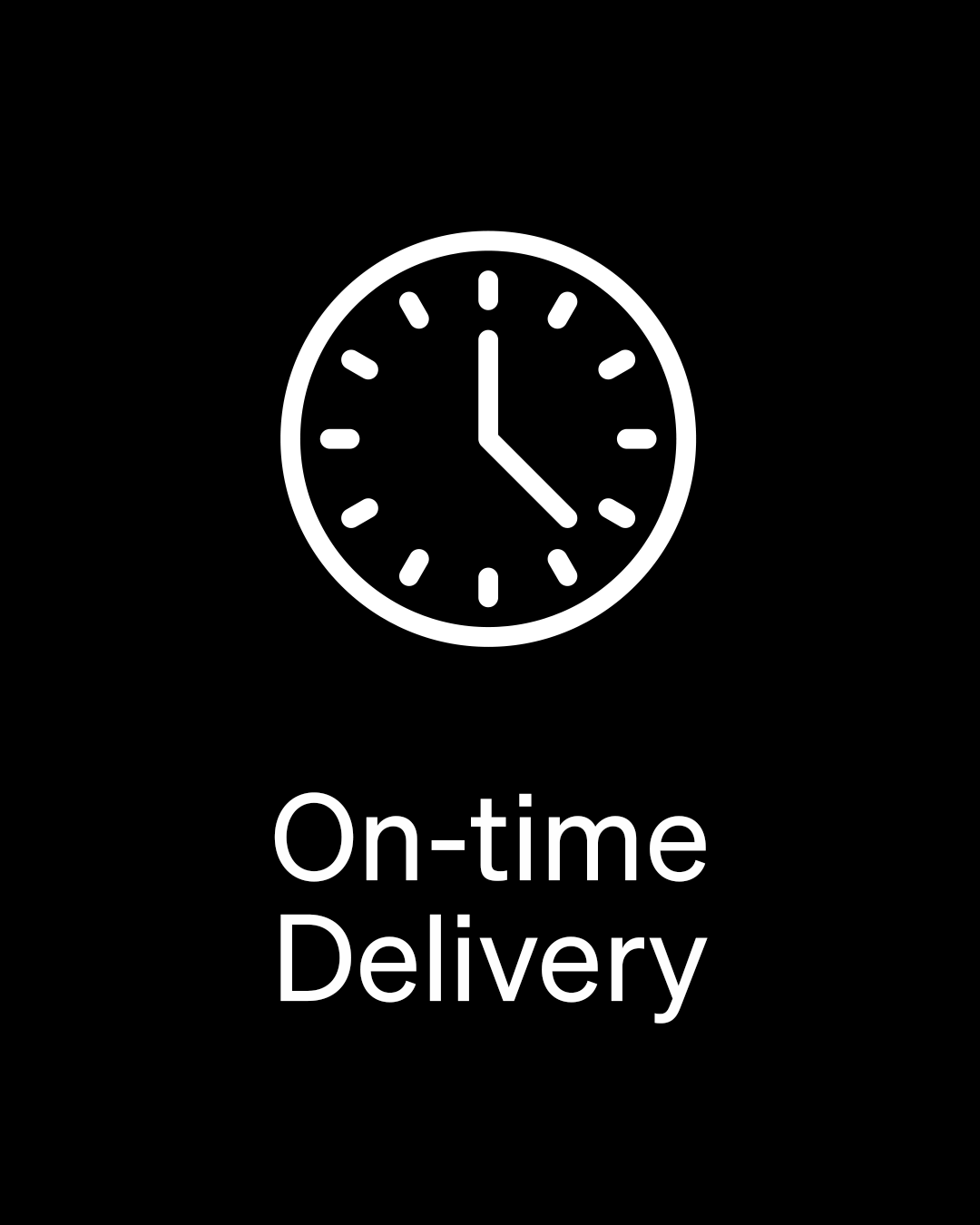 On-time Delivery Icon